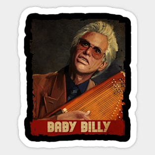 Retro Style \\ Baby Billy Sticker